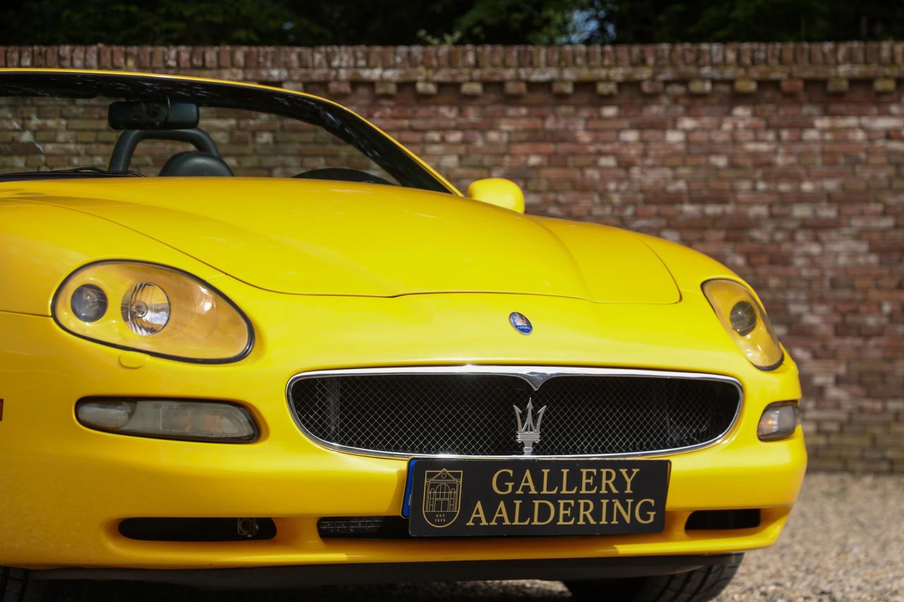 2004 Maserati Spyder 4200 GT &ldquo;In distinctive Giallo Granturismo&rdquo; MANUAL GEARBOX