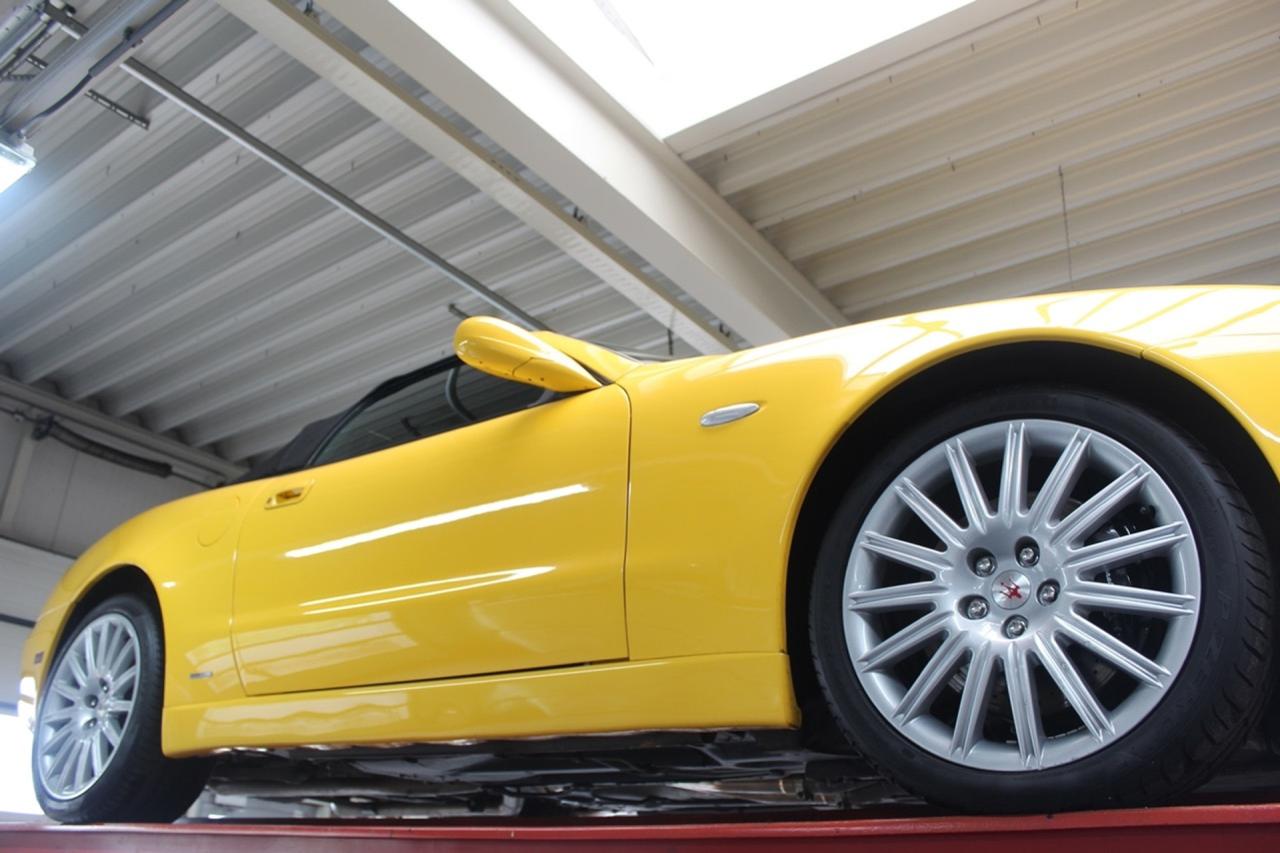 2004 Maserati Spyder 4200 GT &ldquo;In distinctive Giallo Granturismo&rdquo; MANUAL GEARBOX