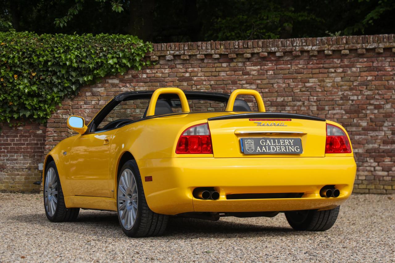 2004 Maserati Spyder 4200 GT &ldquo;In distinctive Giallo Granturismo&rdquo; MANUAL GEARBOX
