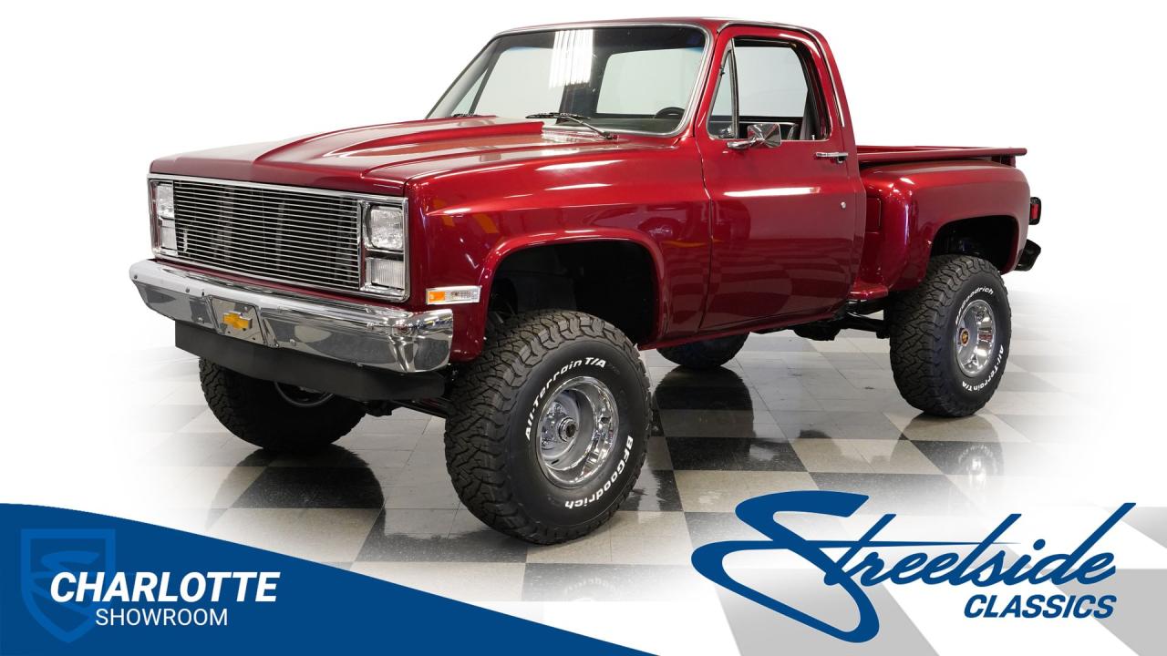 1985 Chevrolet K10 Stepside 4x4
