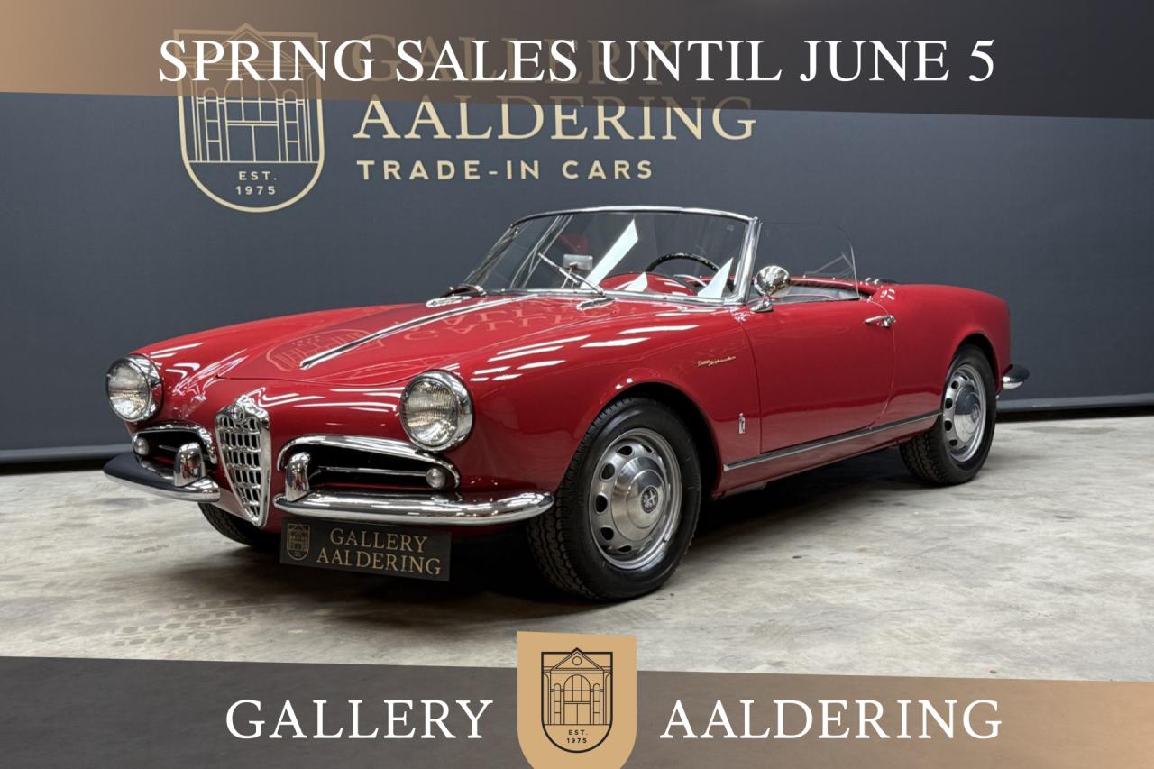 1959 Alfa Romeo Giulietta Spider Veloce