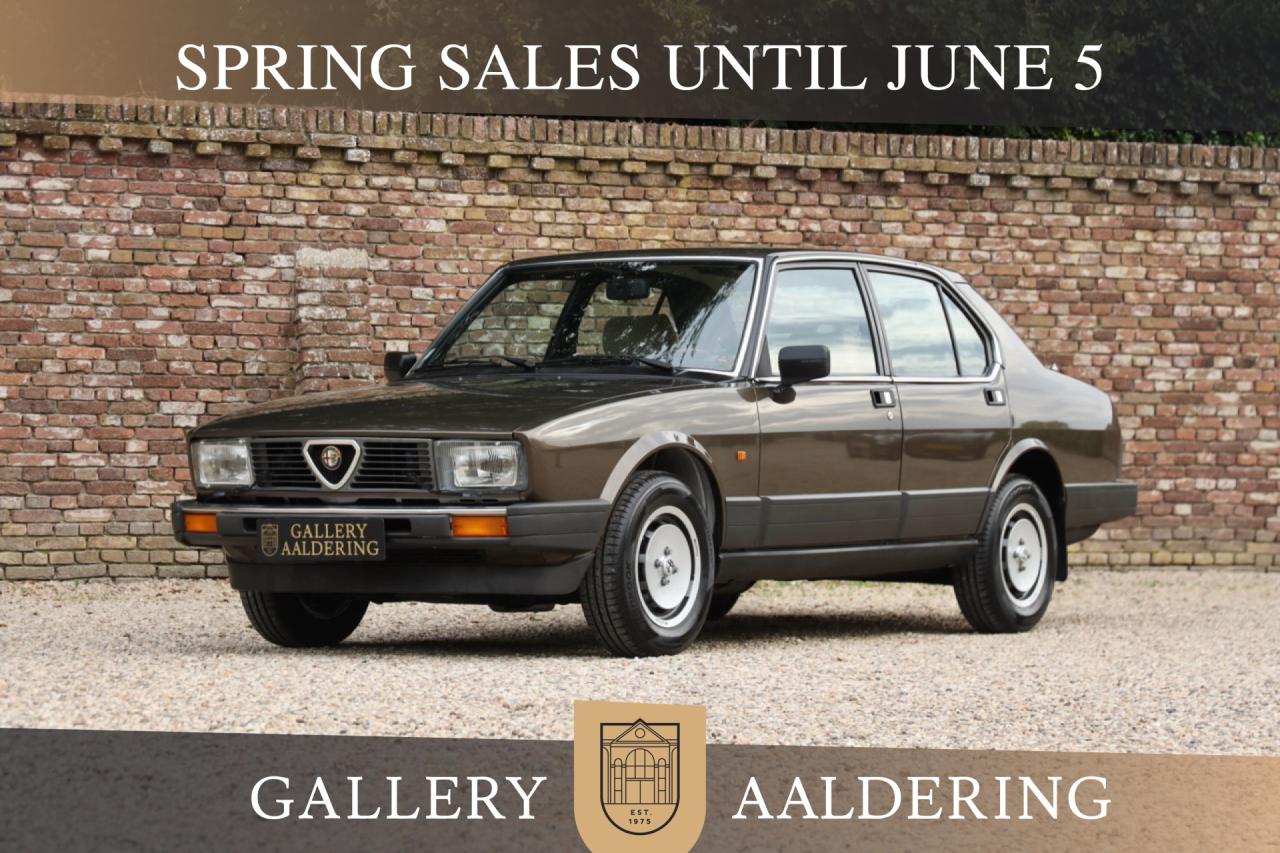 1984 Alfa Romeo Alfetta 2.0 &ldquo;51.000 kilometers&rdquo;
