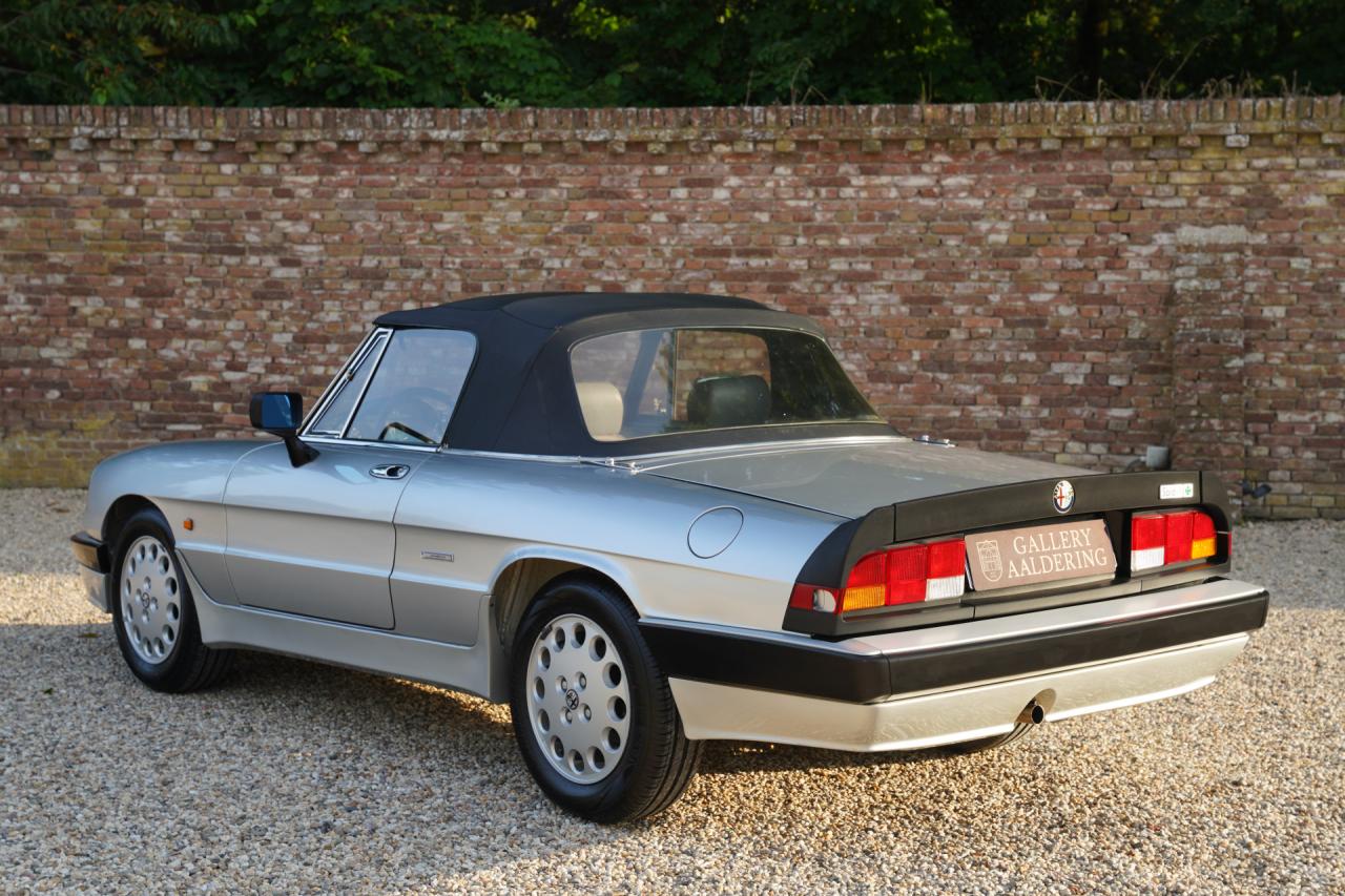 1987 Alfa Romeo Spider 2.0 QV &ldquo;29.400 kilometers&rdquo;