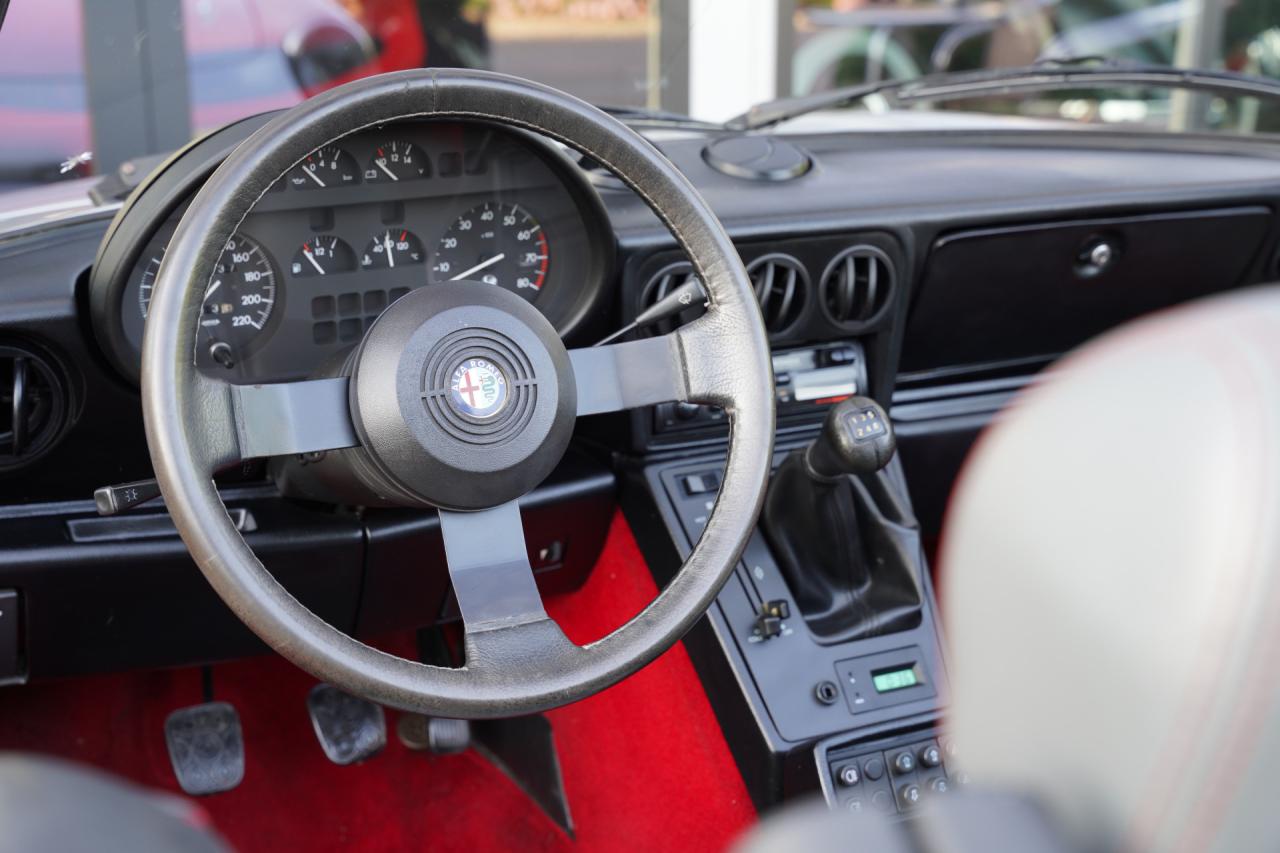 1987 Alfa Romeo Spider 2.0 QV &ldquo;29.400 kilometers&rdquo;