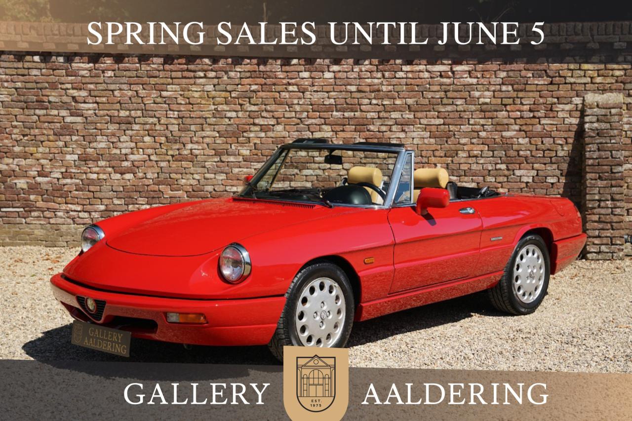 1991 Alfa Romeo Spider 2.0 Type 4 &ldquo;Two owners from new&rdquo;