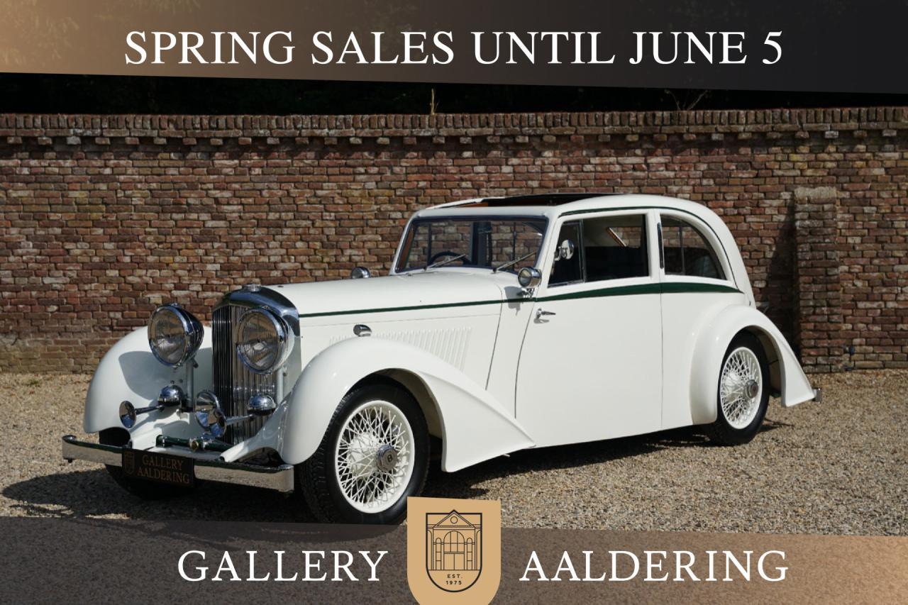1933 Bentley 3&frac12; litre &ldquo;Streamline&rdquo; by Park Ward &amp; Co