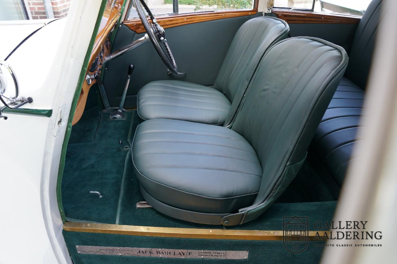 1933 Bentley 3&frac12; litre &ldquo;Streamline&rdquo; by Park Ward &amp; Co