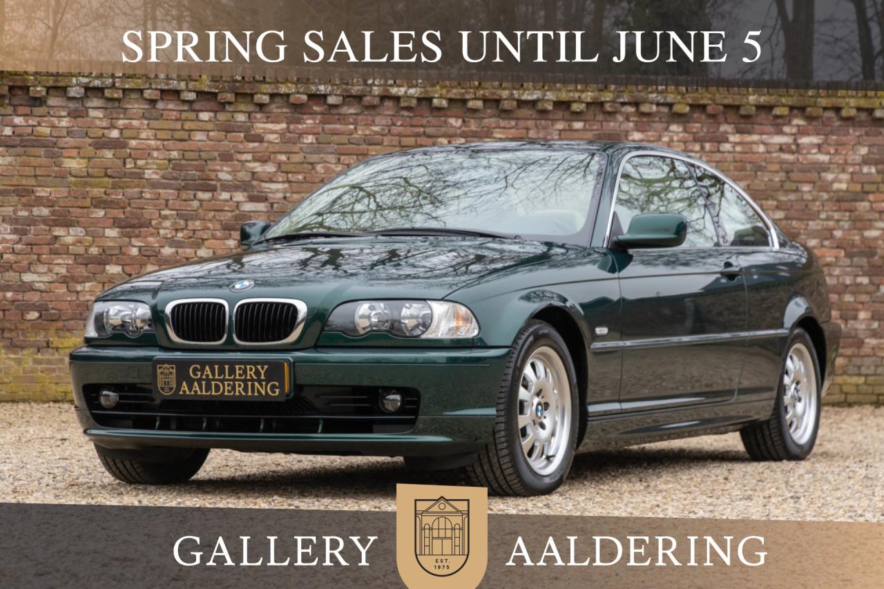 2001 BMW 323 Ci Coup&eacute; Farngr&uuml;n &ldquo;25.000 kilometers&rdquo;