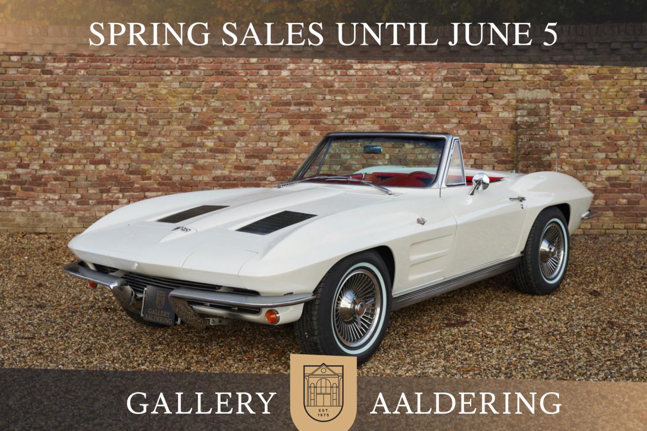 1963 Corvette C2 Sting Ray Convertible &ldquo;No. 1987 built&rdquo;