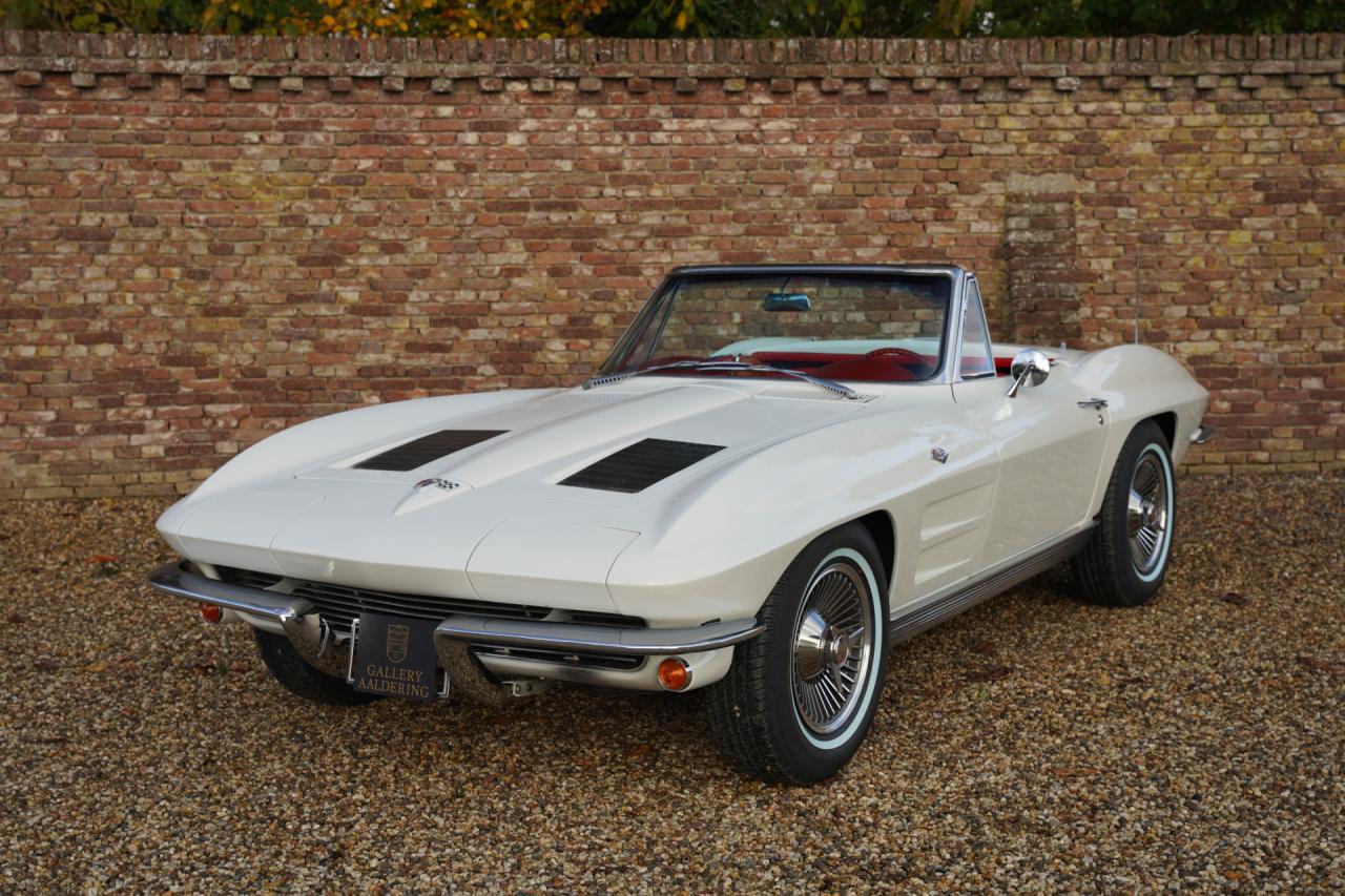 1963 Corvette C2 Sting Ray Convertible &ldquo;No. 1987 built&rdquo;