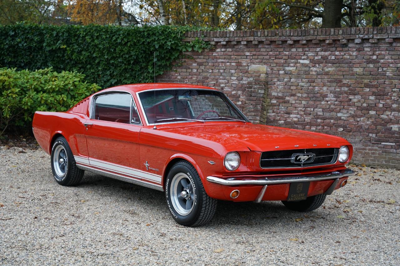 1965 Ford Mustang 289 Fastback &ldquo;An A-code in Triple Red&rdquo;