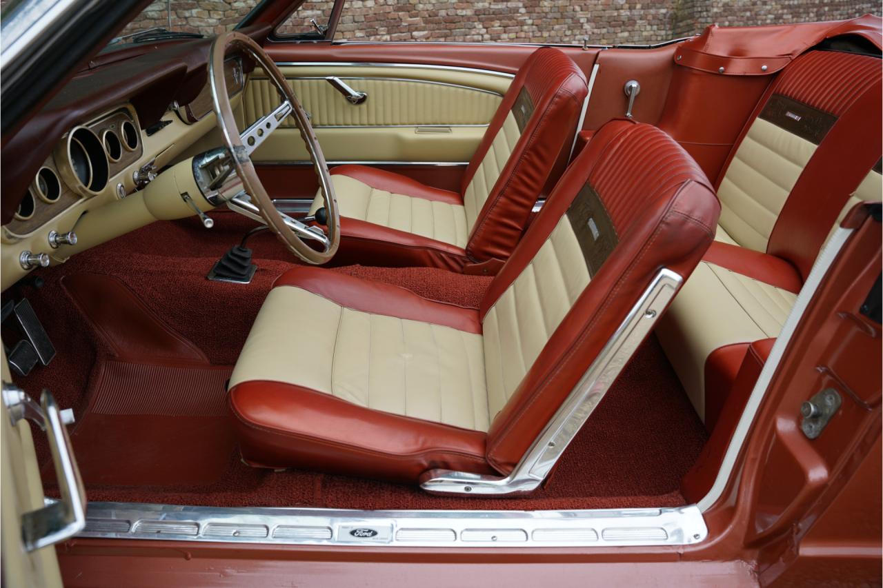 1966 Ford Mustang 289 Convertible Deluxe Emberglo &ldquo;One owner from new&rdquo;