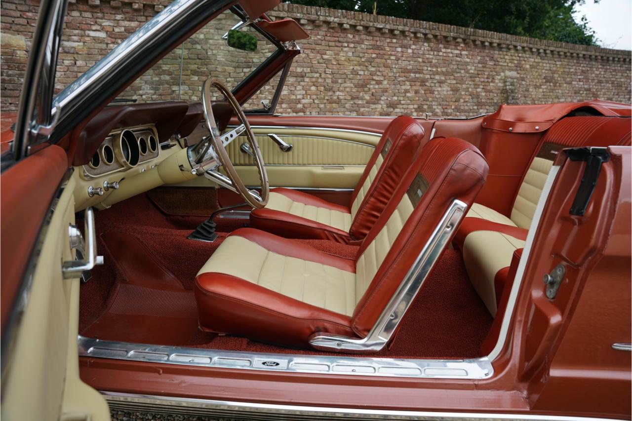 1966 Ford Mustang 289 Convertible Deluxe Emberglo &ldquo;One owner from new&rdquo;