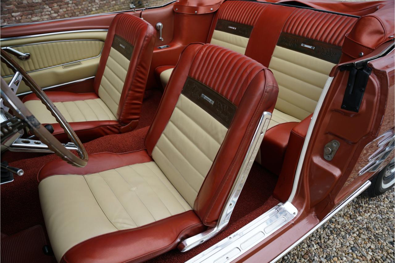 1966 Ford Mustang 289 Convertible Deluxe Emberglo &ldquo;One owner from new&rdquo;