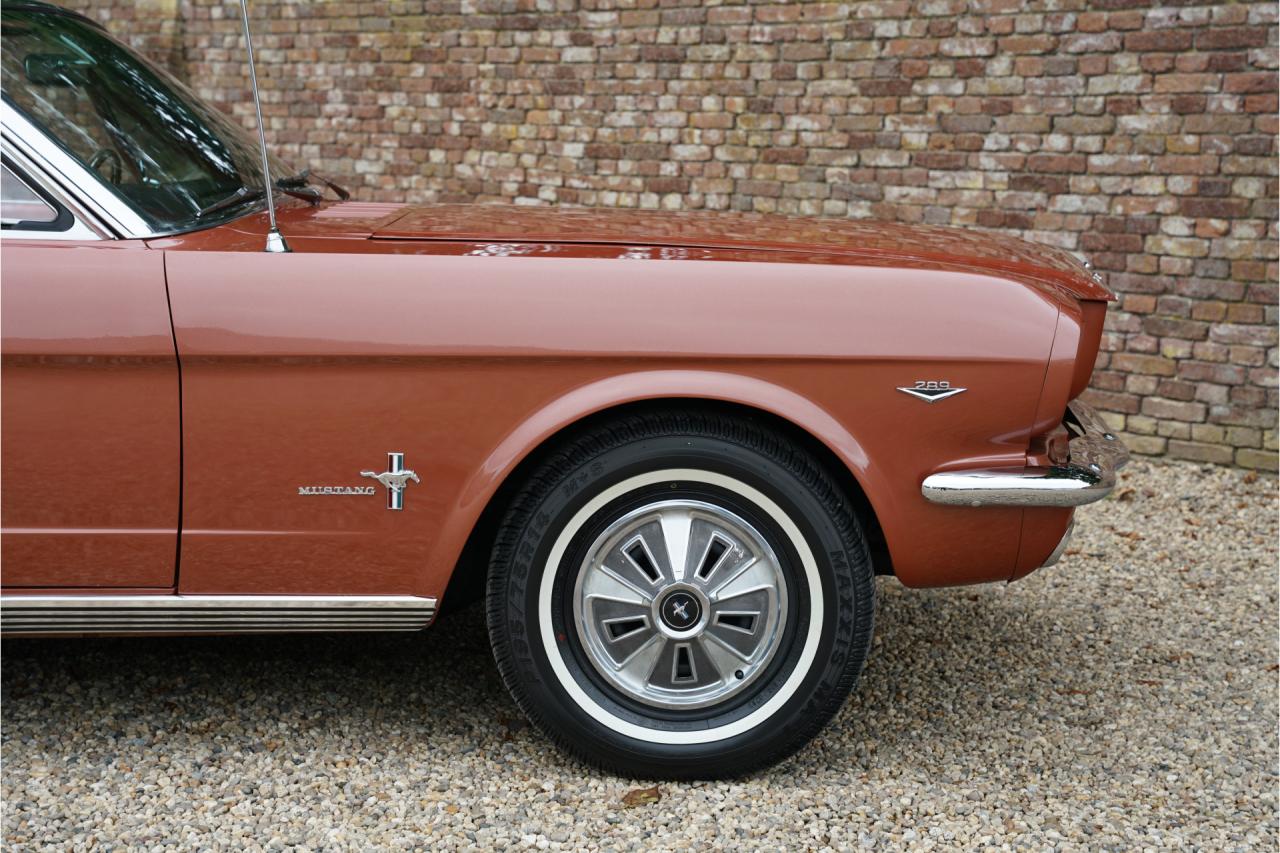 1966 Ford Mustang 289 Convertible Deluxe Emberglo &ldquo;One owner from new&rdquo;
