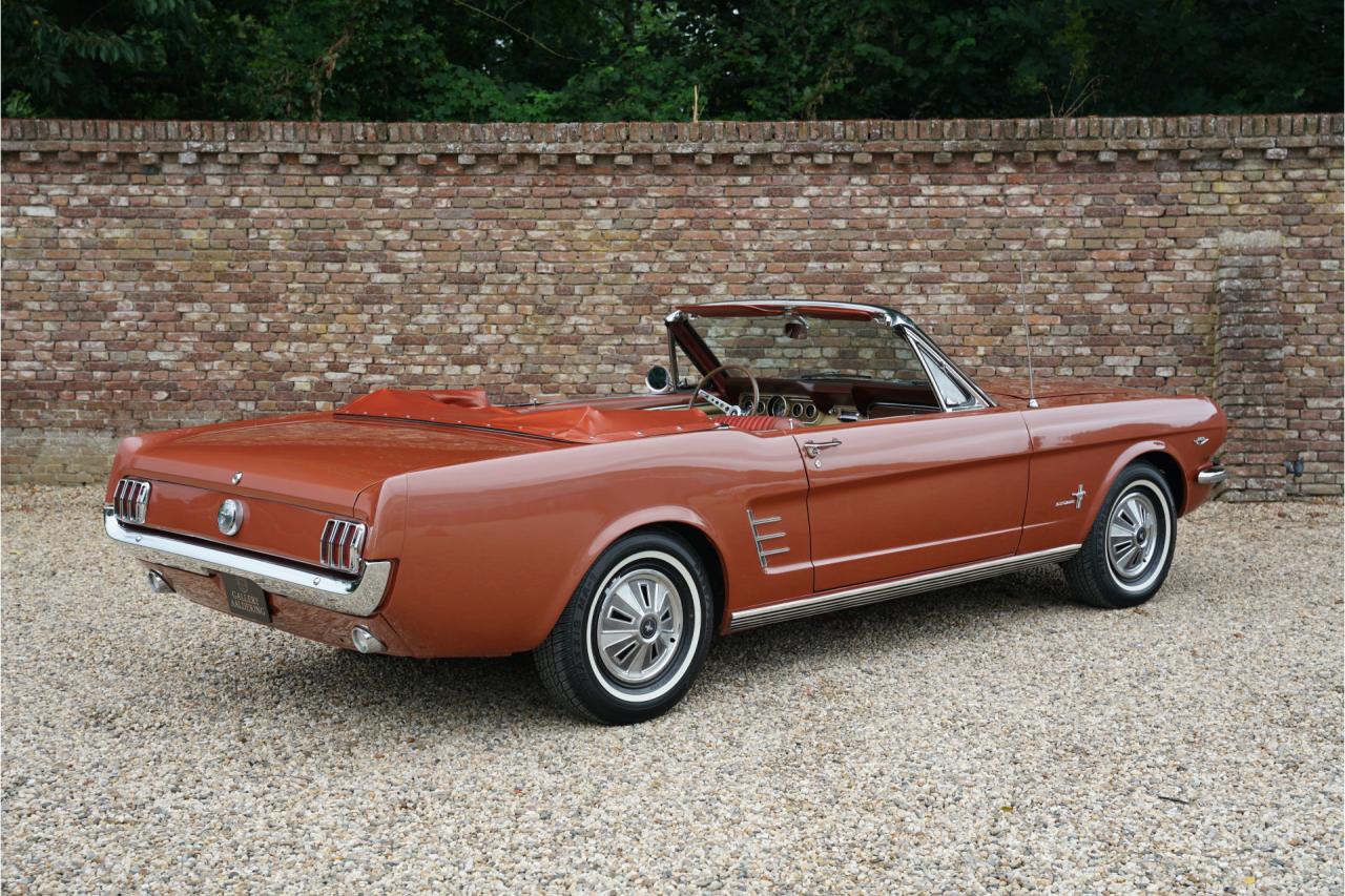 1966 Ford Mustang 289 Convertible Deluxe Emberglo &ldquo;One owner from new&rdquo;