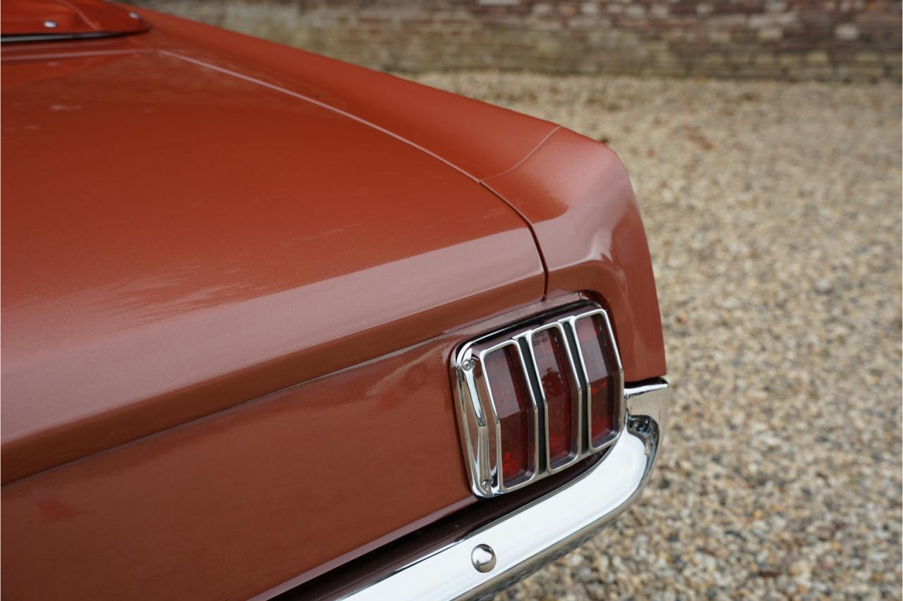 1966 Ford Mustang 289 Convertible Deluxe Emberglo &ldquo;One owner from new&rdquo;