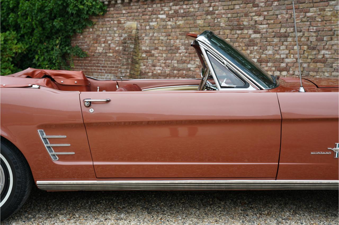 1966 Ford Mustang 289 Convertible Deluxe Emberglo &ldquo;One owner from new&rdquo;