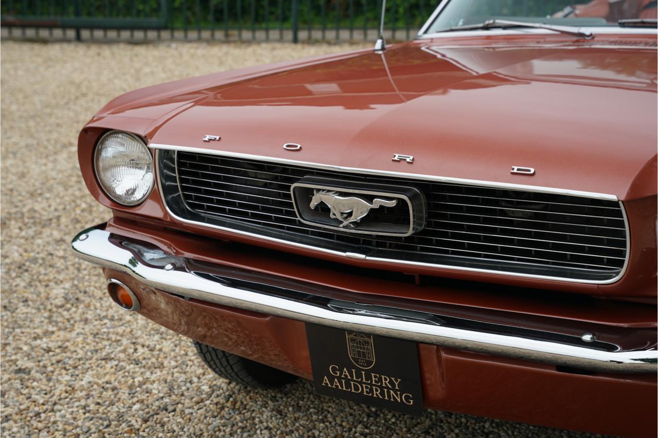 1966 Ford Mustang 289 Convertible Deluxe Emberglo &ldquo;One owner from new&rdquo;