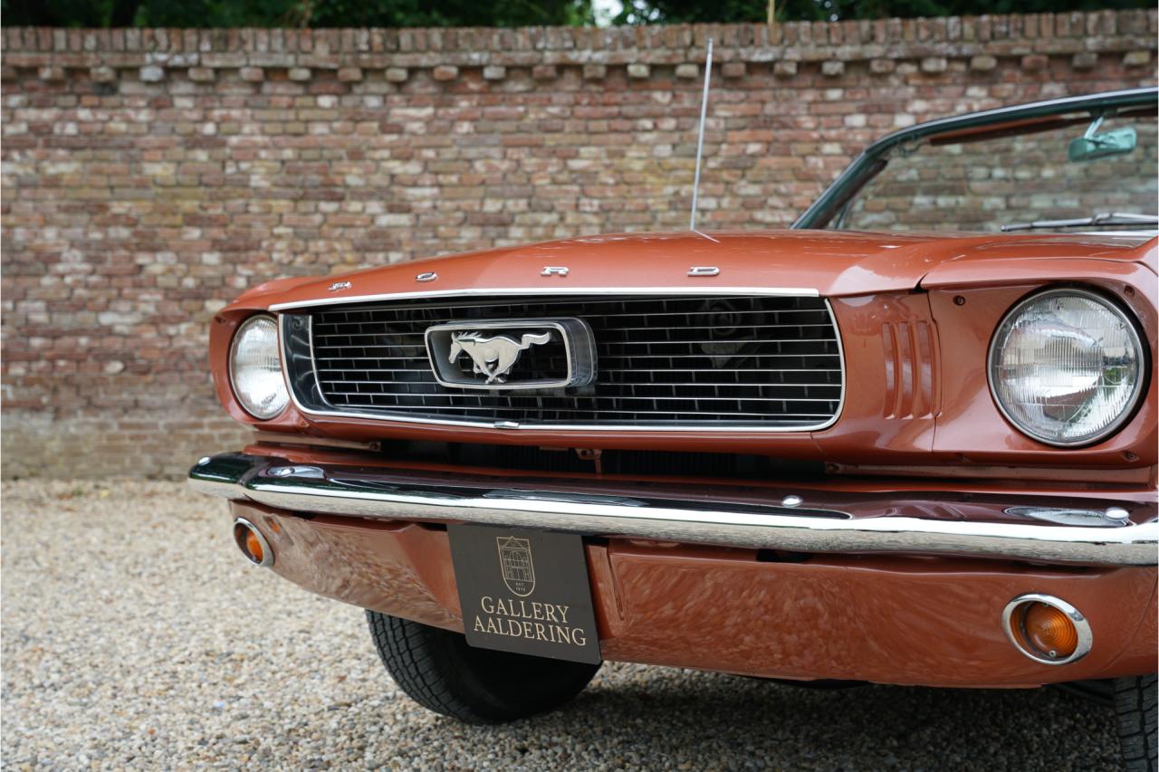 1966 Ford Mustang 289 Convertible Deluxe Emberglo &ldquo;One owner from new&rdquo;