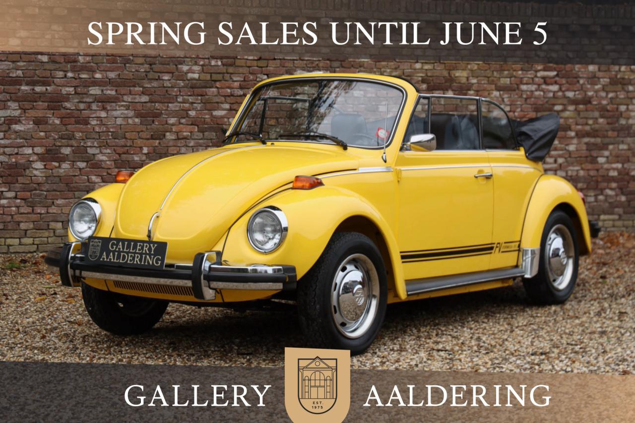 1975 Volkswagen Beetle 1303 Convertible Formula Vee &ldquo;4.410 mls&rdquo; ORIGINAL! First paint