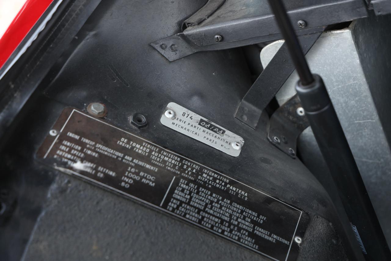 1972 De Tomaso Pantera &ldquo;Highly original&rdquo;