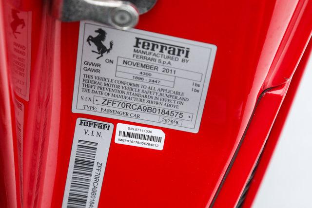 2011 Ferrari 599 GTO