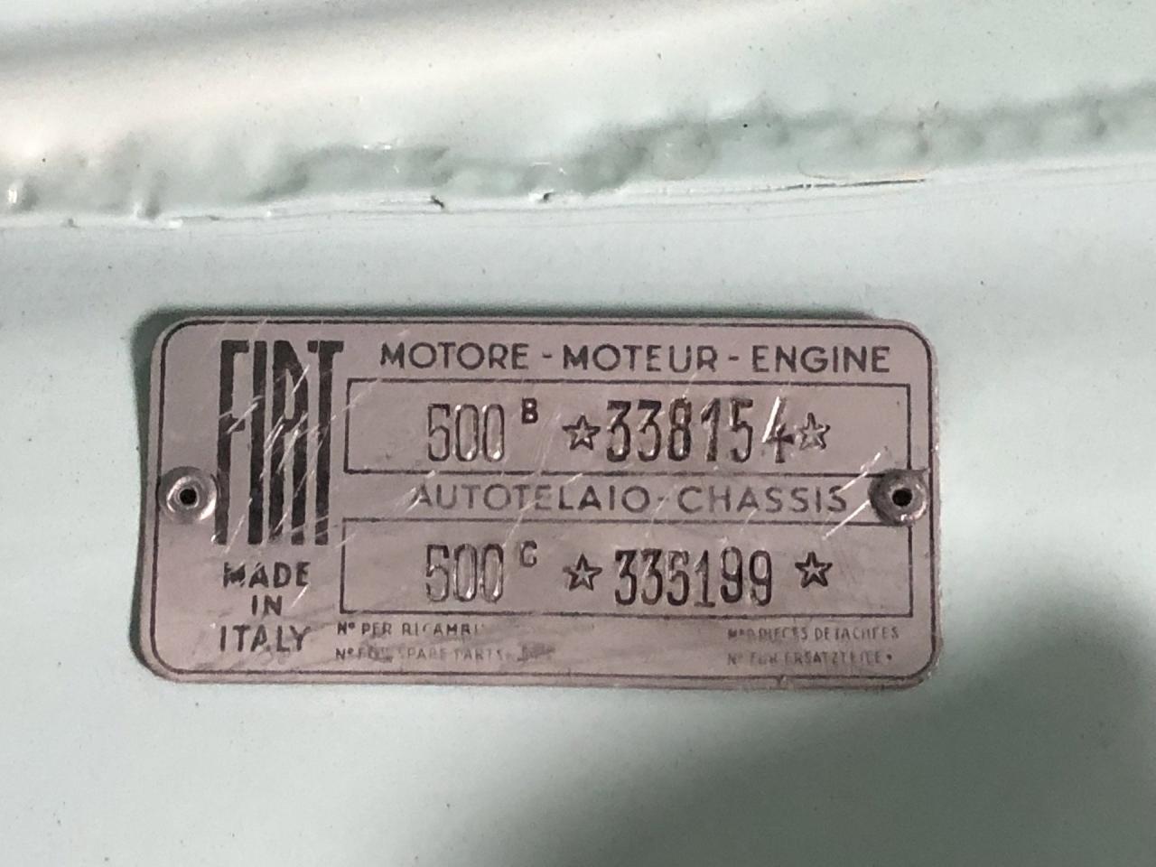 1952 Fiat 500 for sale