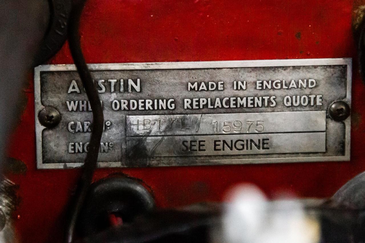 1962 Austin - Healey 3000 BT7
