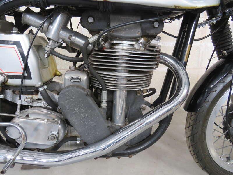 1956 NORTON MANX MODSEL 40M