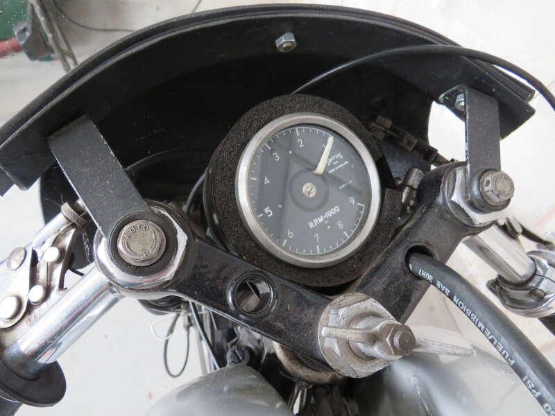 1956 NORTON MANX MODSEL 40M