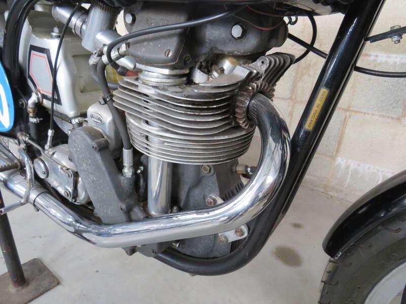 1956 NORTON MANX MODSEL 40M