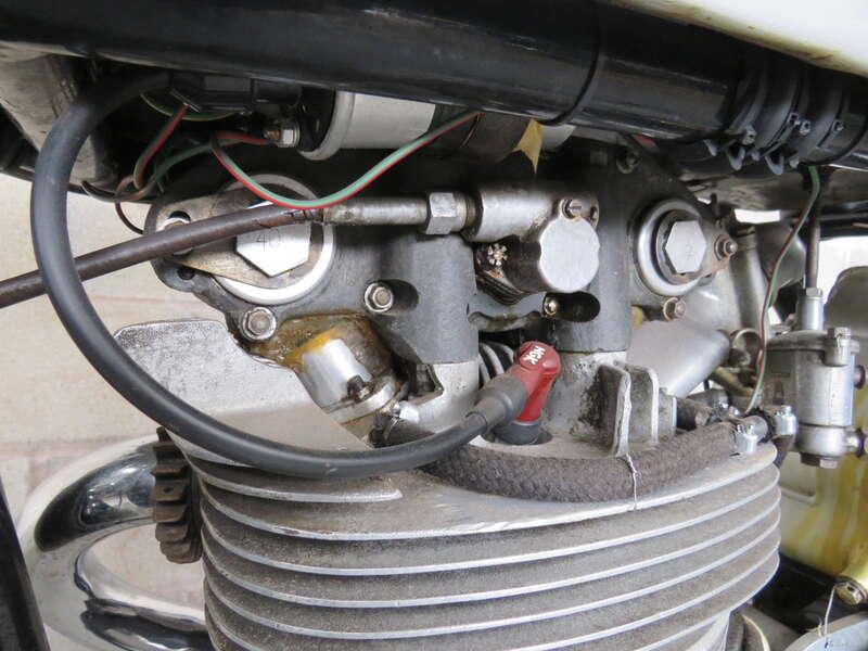 1956 NORTON MANX MODSEL 40M