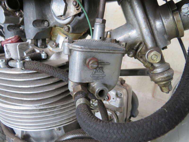 1956 NORTON MANX MODSEL 40M