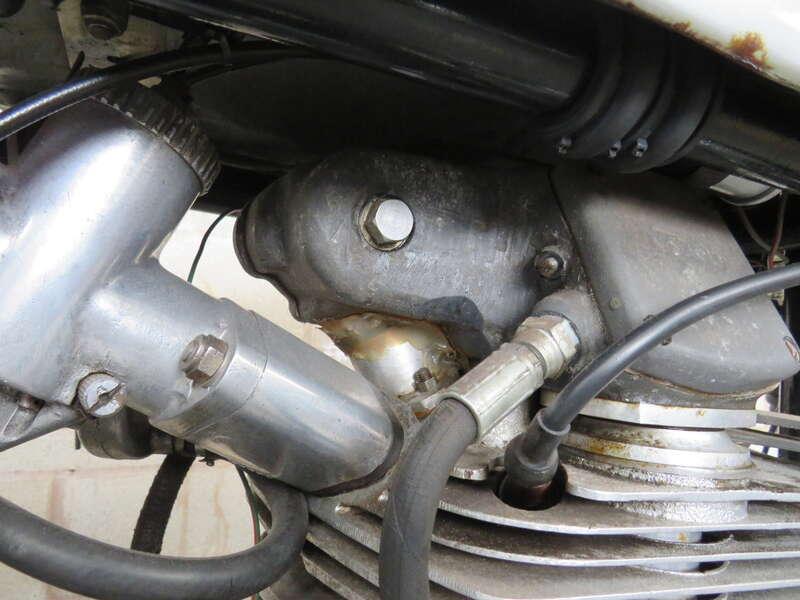 1956 NORTON MANX MODSEL 40M