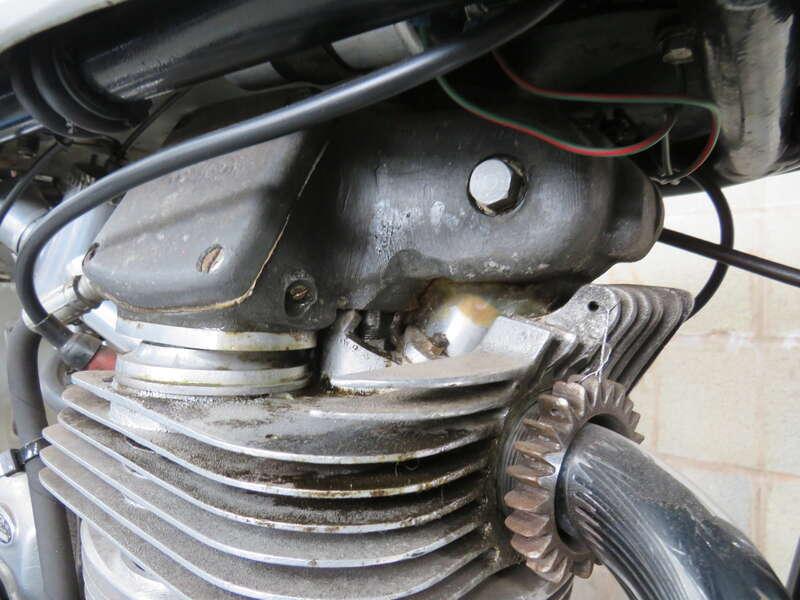 1956 NORTON MANX MODSEL 40M
