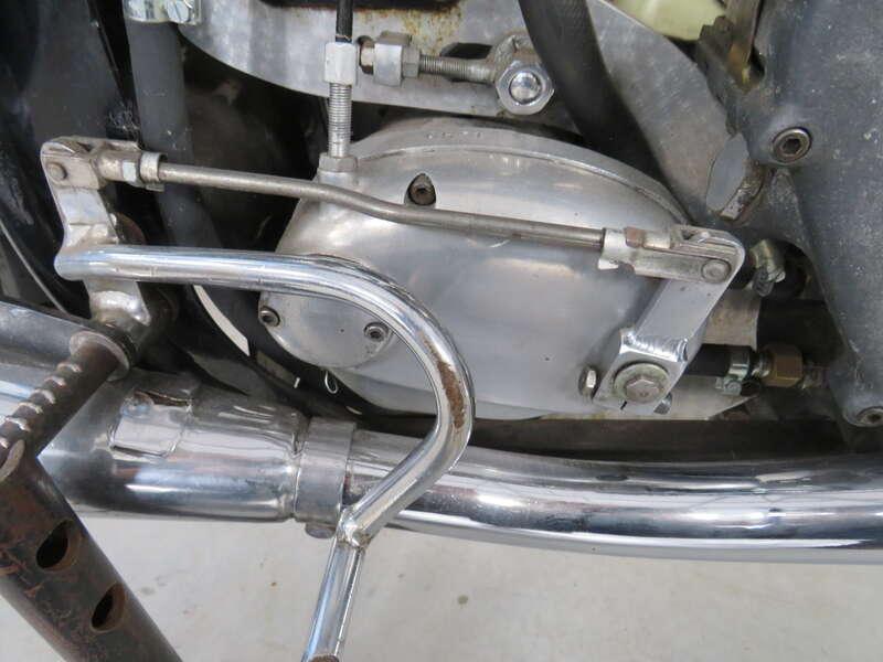 1956 NORTON MANX MODSEL 40M