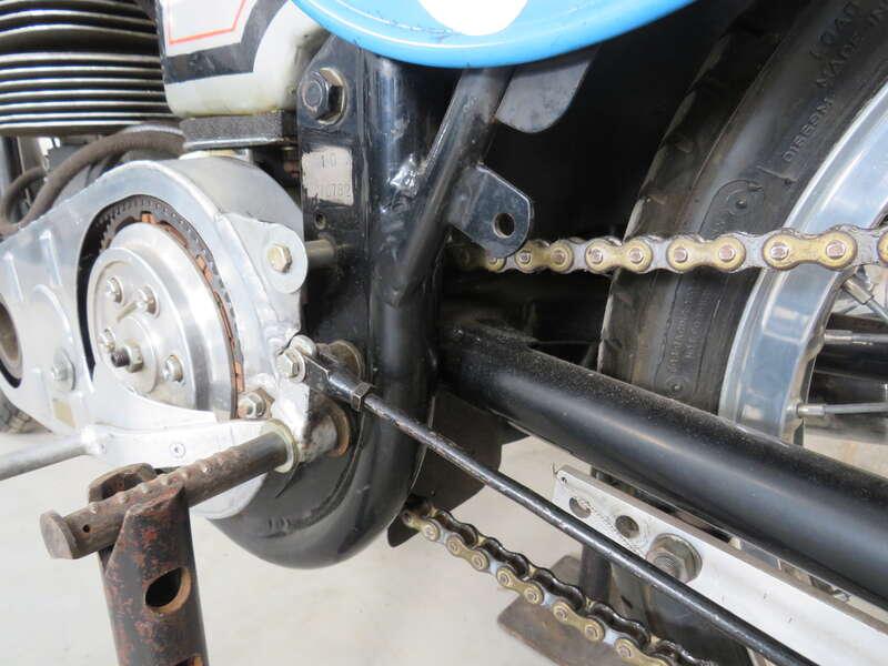 1956 NORTON MANX MODSEL 40M