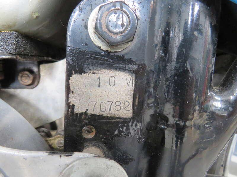 1956 NORTON MANX MODSEL 40M