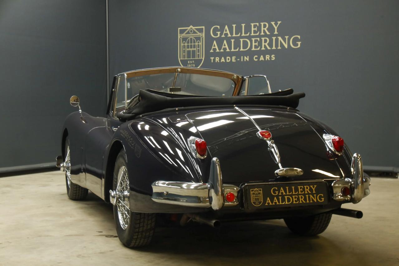 1955 Jaguar XK140 DHC &ldquo;More than 70 years in France&rdquo;