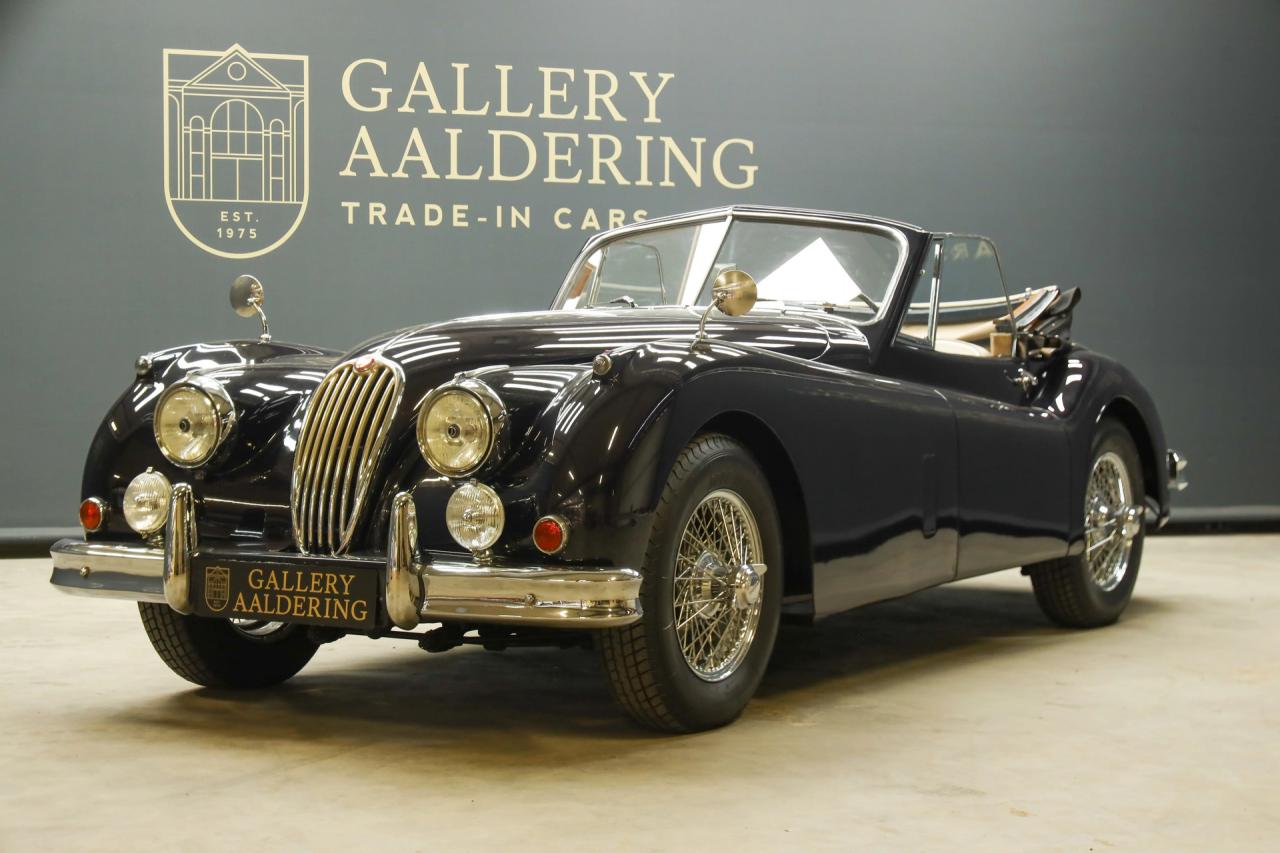 1955 Jaguar XK140 DHC &ldquo;More than 70 years in France&rdquo;