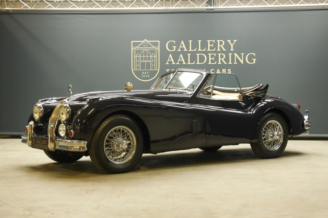 1955 Jaguar XK140 DHC &ldquo;More than 70 years in France&rdquo;