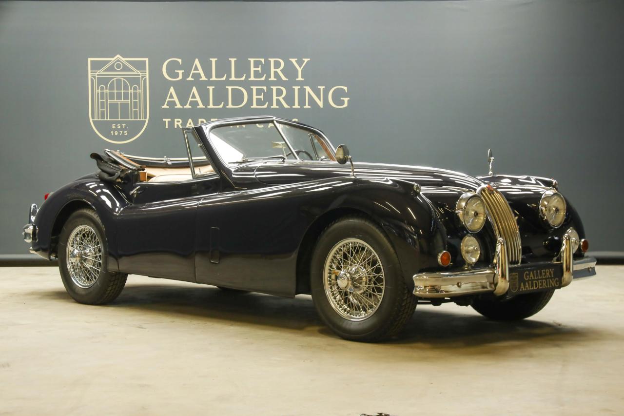 1955 Jaguar XK140 DHC &ldquo;More than 70 years in France&rdquo;