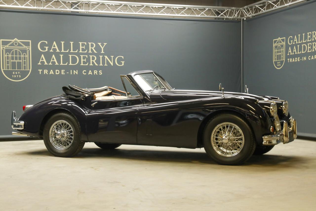 1955 Jaguar XK140 DHC &ldquo;More than 70 years in France&rdquo;