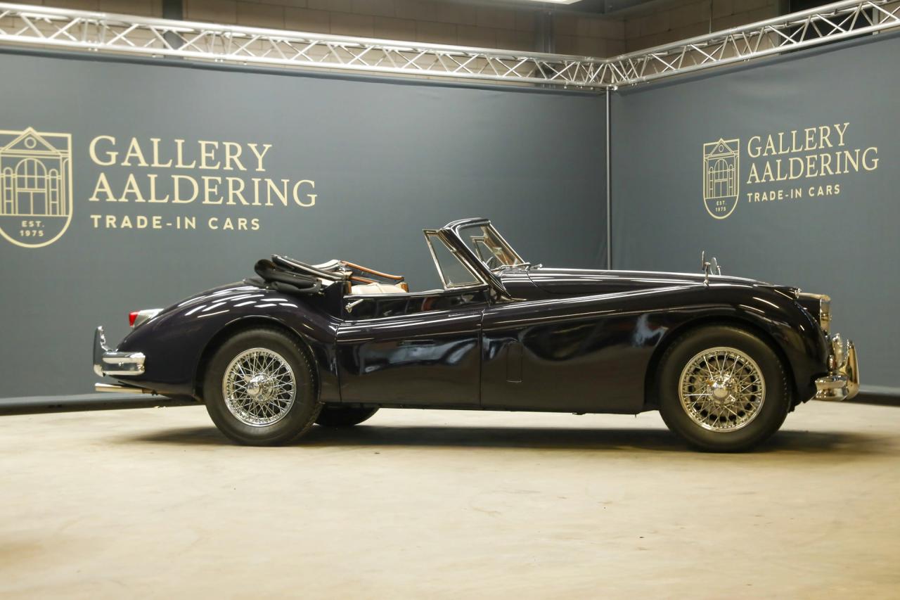 1955 Jaguar XK140 DHC &ldquo;More than 70 years in France&rdquo;