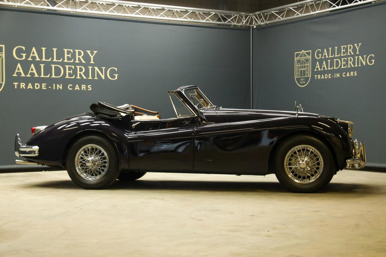 1955 Jaguar XK140 DHC &ldquo;More than 70 years in France&rdquo;