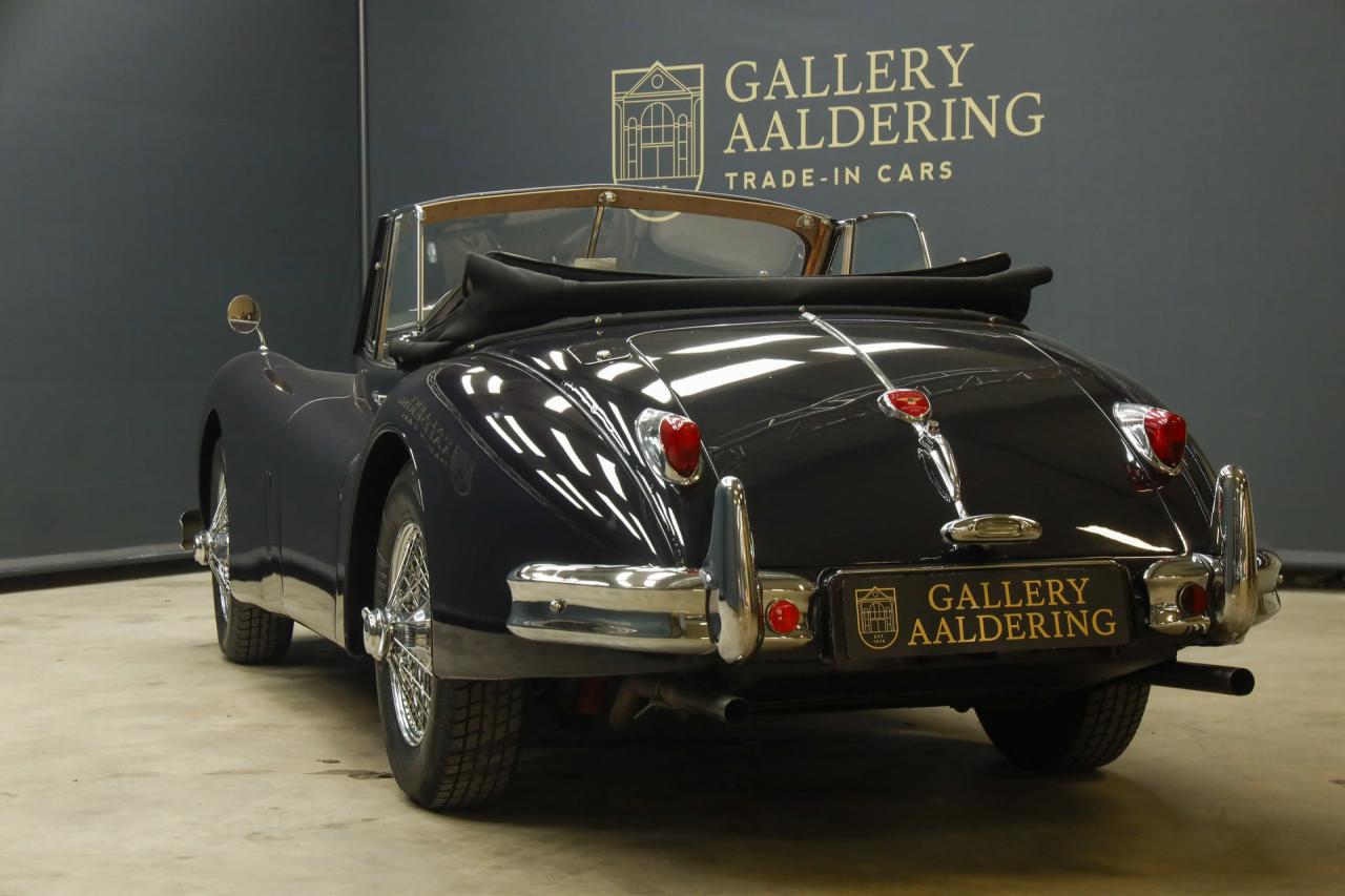 1955 Jaguar XK140 DHC &ldquo;More than 70 years in France&rdquo;