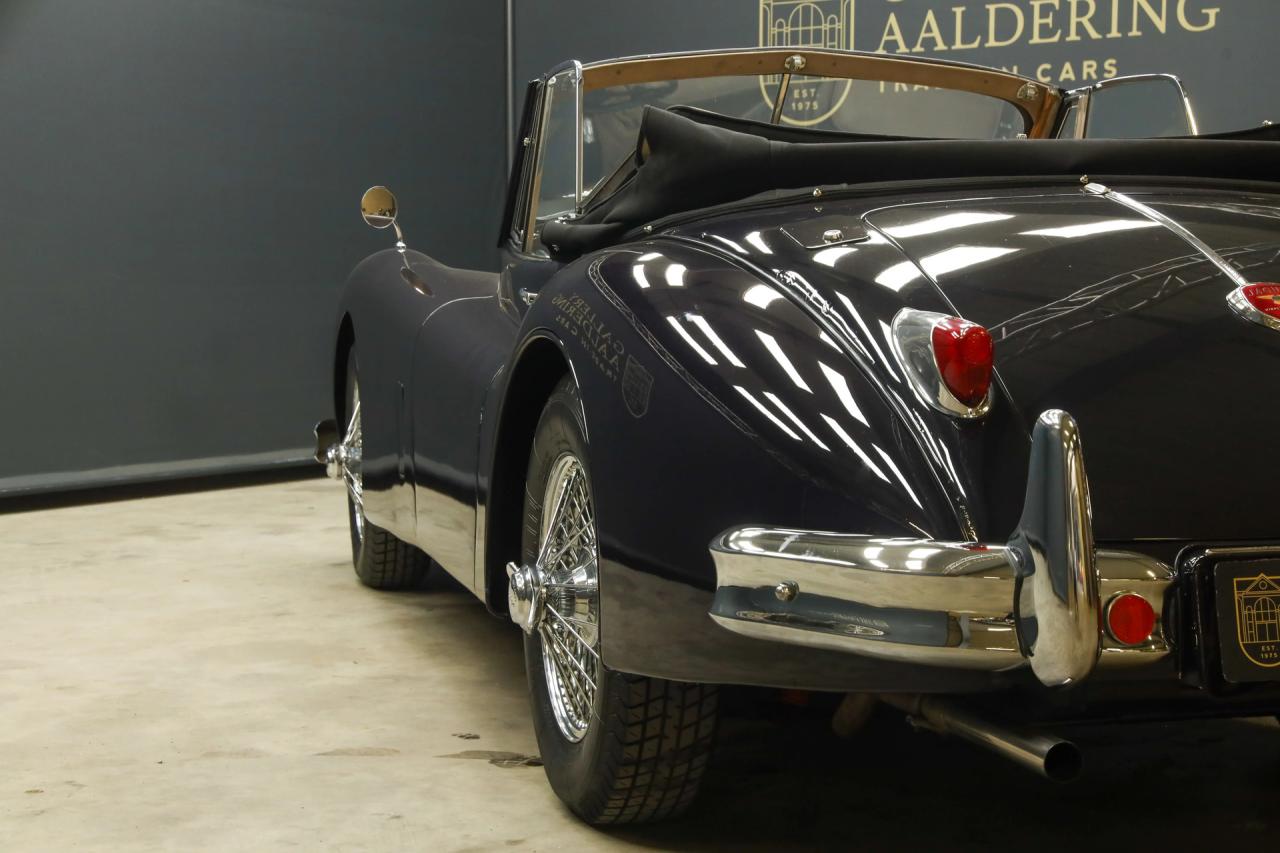 1955 Jaguar XK140 DHC &ldquo;More than 70 years in France&rdquo;