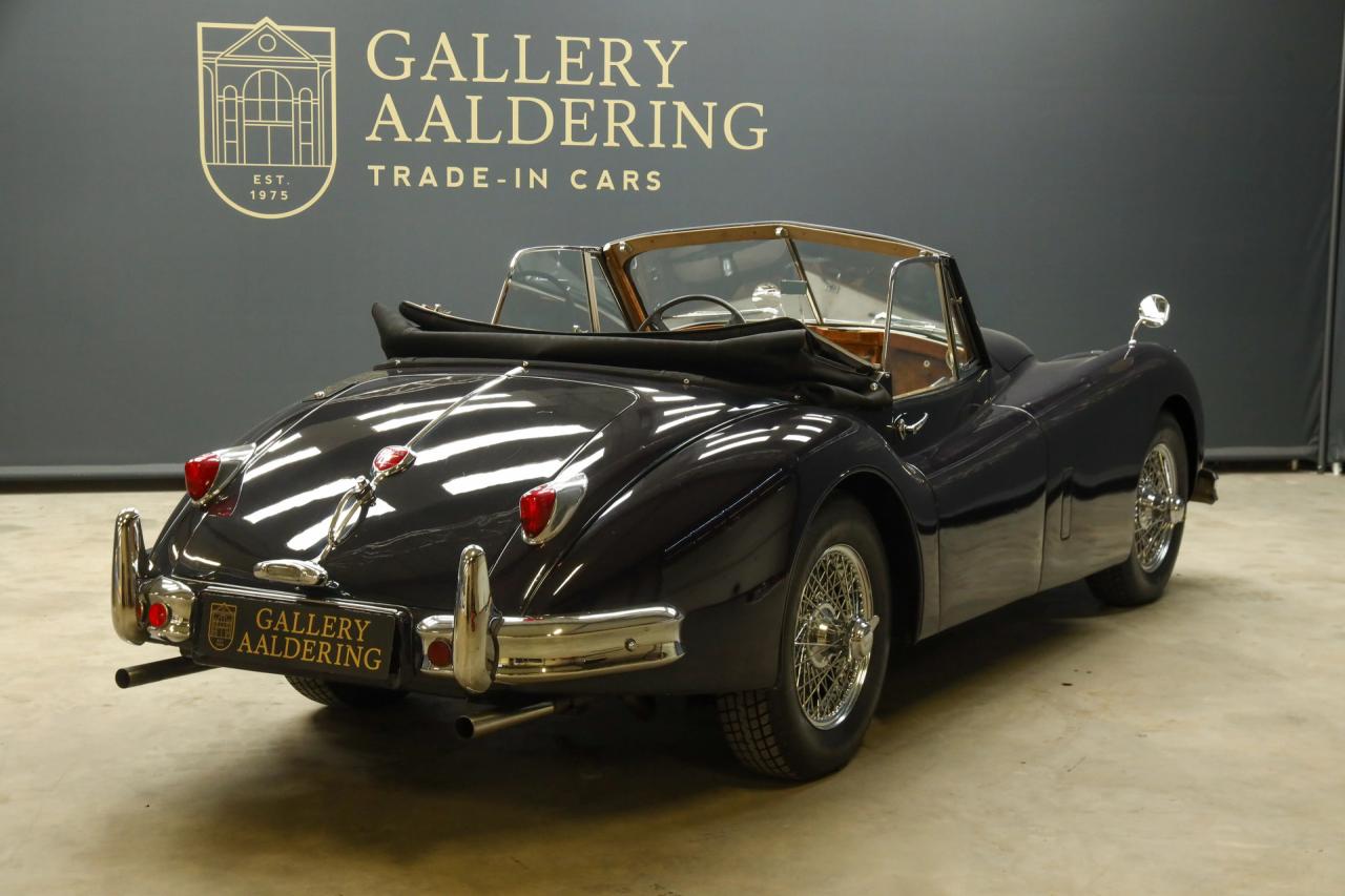 1955 Jaguar XK140 DHC &ldquo;More than 70 years in France&rdquo;