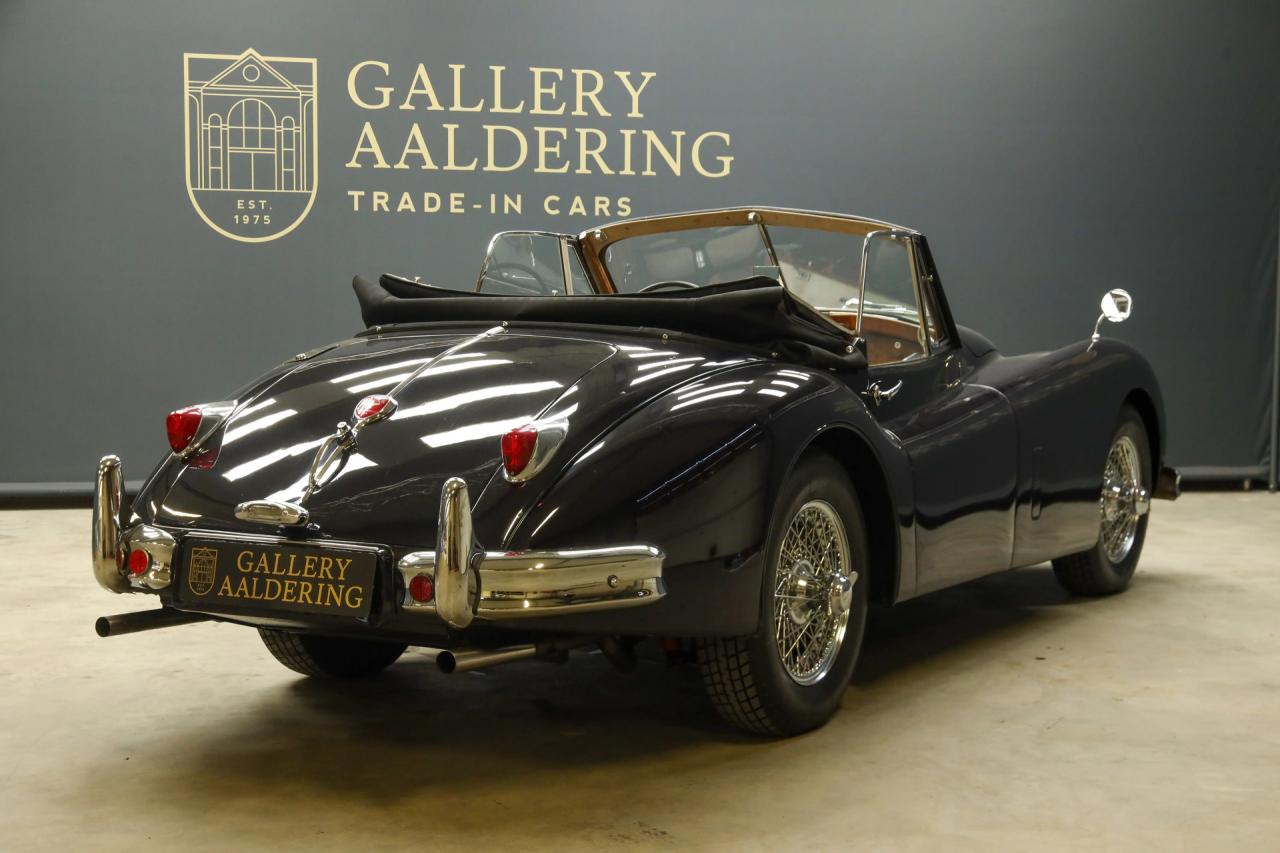 1955 Jaguar XK140 DHC &ldquo;More than 70 years in France&rdquo;